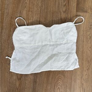 Linen reformation top